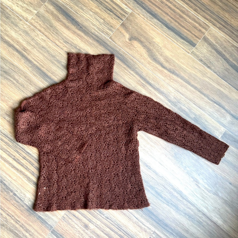 Brown sweater